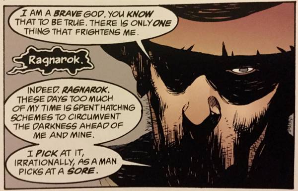 Odin in the Sandman by Neil Gaiman