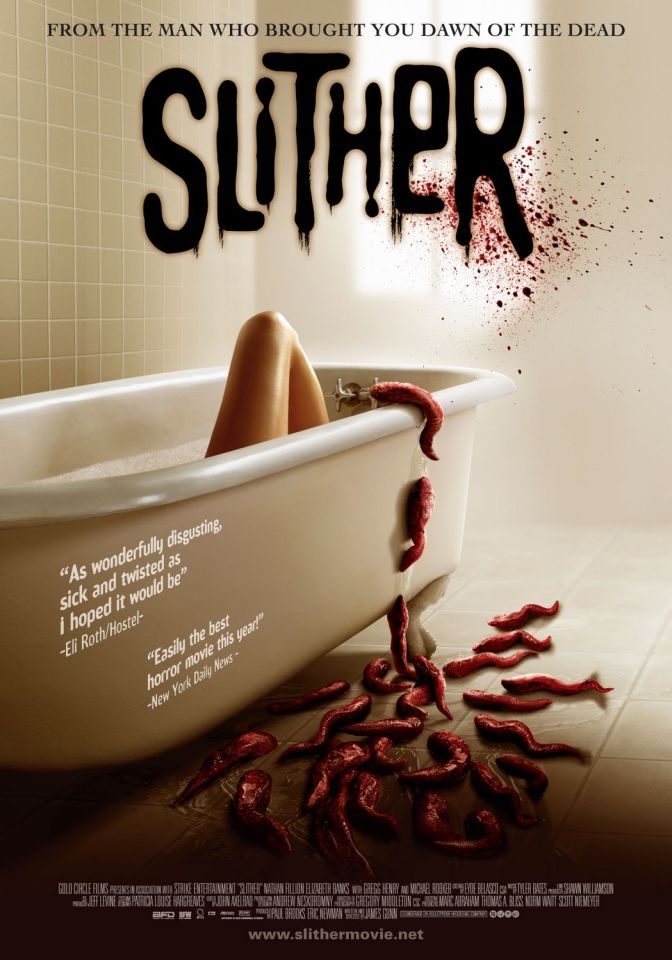 Slither horror movie by James Gunn