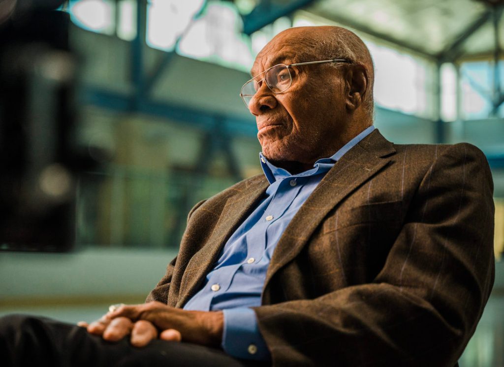 Willie O'Ree, the first Black Hockey player; Boston Bruins