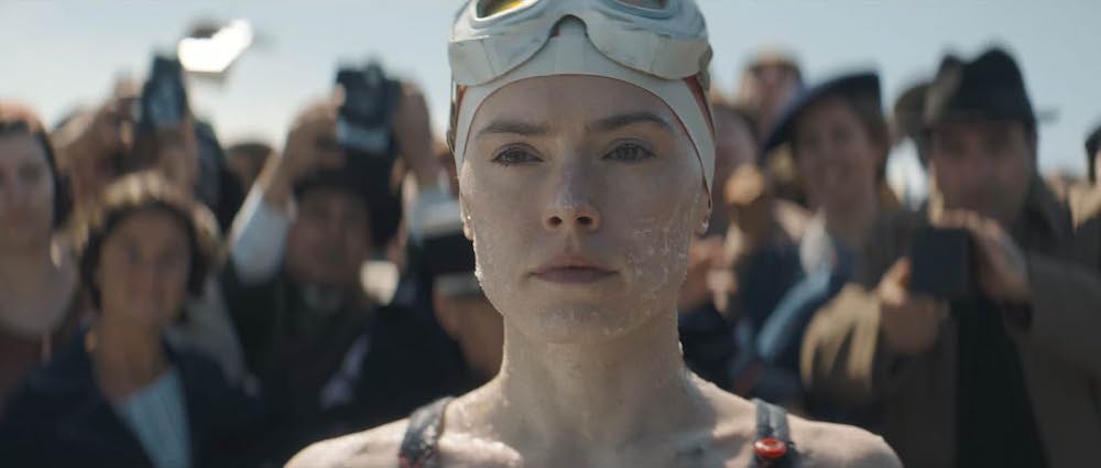 Daisy Ridley in Young Woman and the Sea