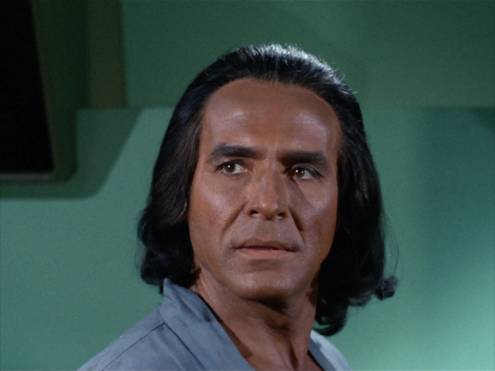 Ricardo Montalbán as Khan in the Star Trek episode Space Seed