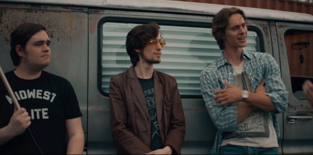 Band on the Run cast. Dylan Randazzo, Daniel Blair, Matt Perl