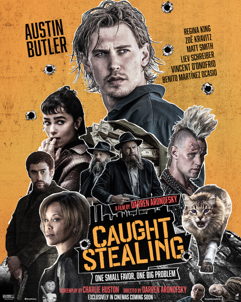 Caught Stealing directed by Darren Aronofsky