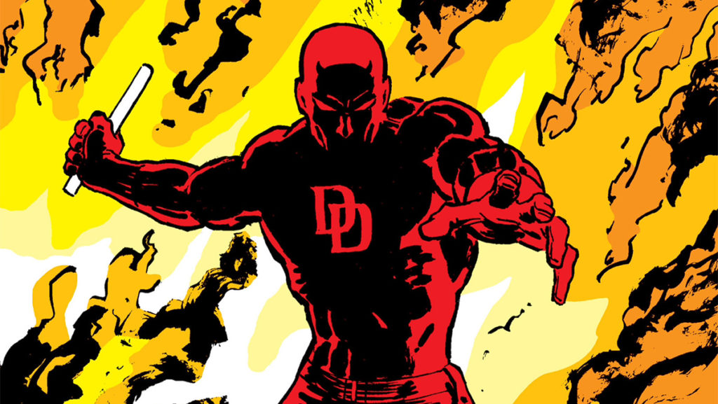 Daredevil. Art by David Mazzucchelli. ©Marvel Comics